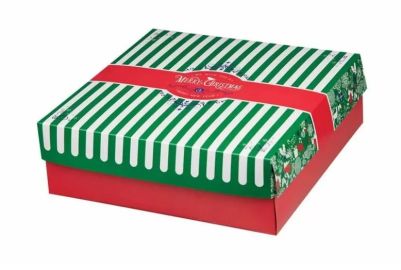 Кутия за  торта -  Merry Christmas - 30x30x10 cm cm
