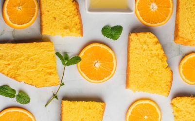 Микс за печене - Real Cream Cake - Портокал с парченца портокал - 400гр