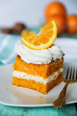 Velvet cake - Портокал - 400 грама