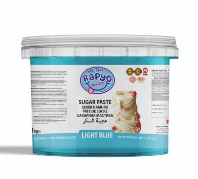Захарно тесто - RAPYO - Светло синьо - 1 кг.