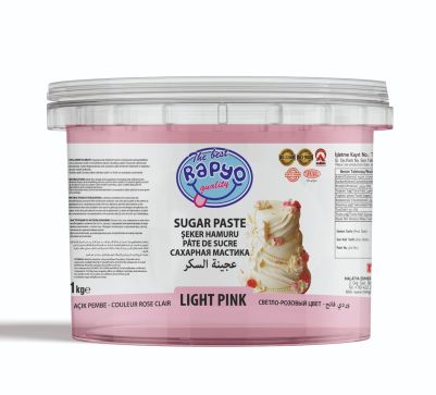 Захарно тесто - RAPYO - Светло розов - 1 кг.