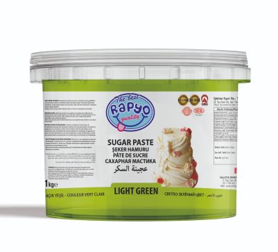 Захарно тесто - RAPYO - Светло зелено - 1 кг.