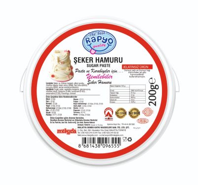 Захарно тесто - RAPYO - Червено - 0,200 гр.