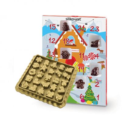 Комплект за направата на шоколадов Advent календар