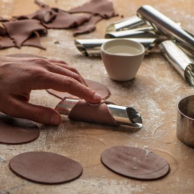 Комплект метални форми за каноли - 6 броя - Decora