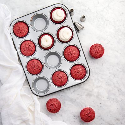  Стоманена тава за мъфини - Decora