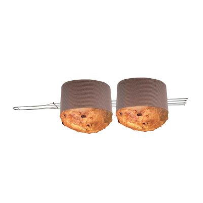 Шишове за обръщане на панетоне и коломба с 4 игли - 52см