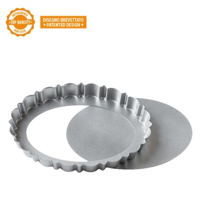 Форма за тарт с падащо дъно - Овал -  ø 29 - Decora