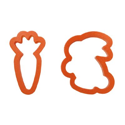 Комплект пластмасови резци - Заек и морков