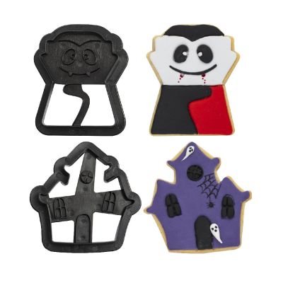 Вампир и замък - Комплект пластмасови резци Decora