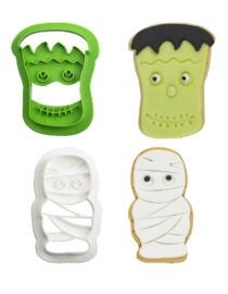 Мумия и Франкенщайн - Комплект пластмасови резци Decora