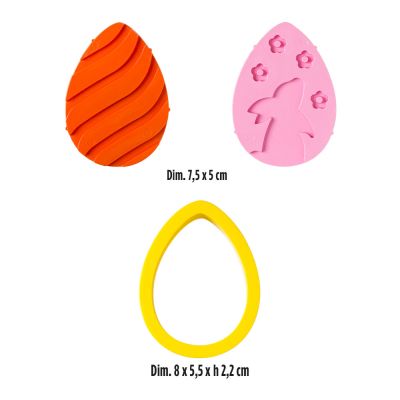 Комплект пластмасови резци - Easter pastry