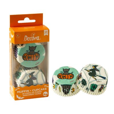 Форми за мъфини -  Хелоуин вещица - Decora