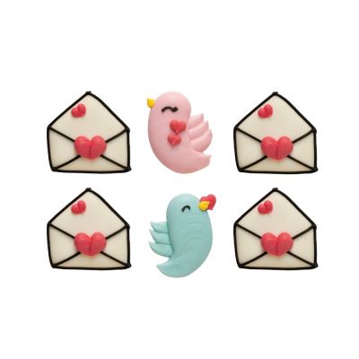 Захарна декорация - Любовни писма