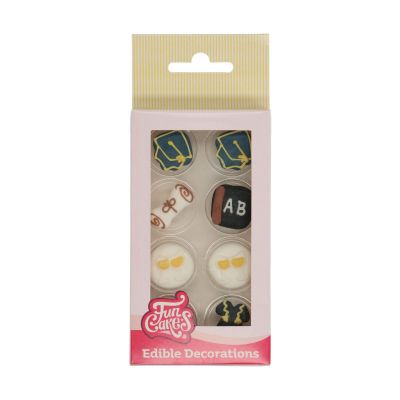 Захарна декорация - Завършване - 8 броя - Funcakes