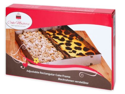 Регулируем ринг за торти - Квадрат/Правоъгълник - 5 см - Cake-Masters