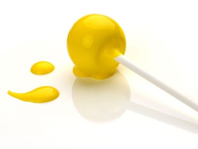 Глазура за кейк попс - Слънчево-жълто 260гр