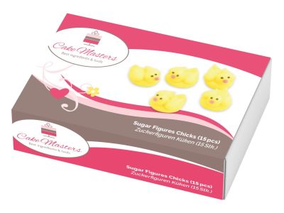 Захарна декорация - Патета - 15 броя  - Cake Masters