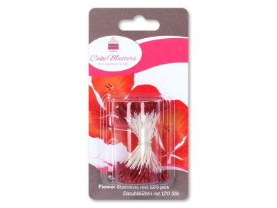 Тичинки за цветя - Червени - 120 броя