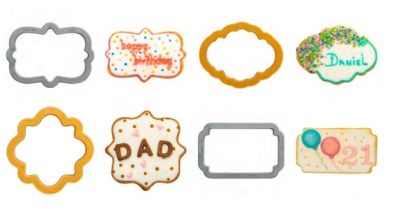 Decora Комплект пластмасови резци - Рамки 