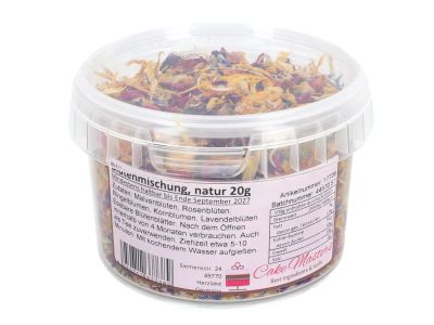 Ядливи сушени цветя - Микс листенца - 20гр