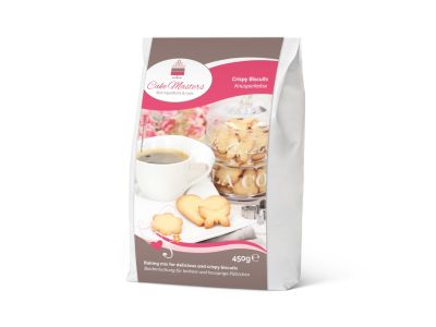 Микс за печене - Хрупкави бисквитки - Ванилия - 550гр