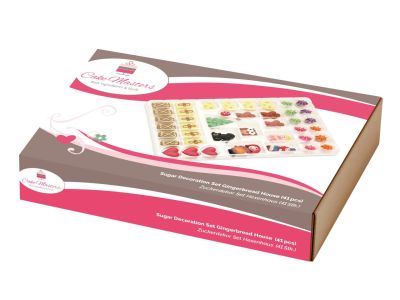 Захарна декорация - Декорация за джинджифилова къщичка  - 41 броя 