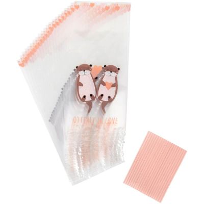 Комплект пликове -  Otterly in Love - 20 броя