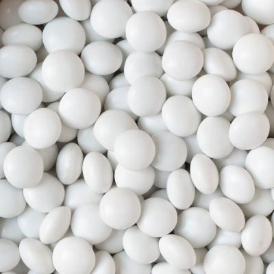 Шоколадови дражета - Бяло - 80гр - Decora