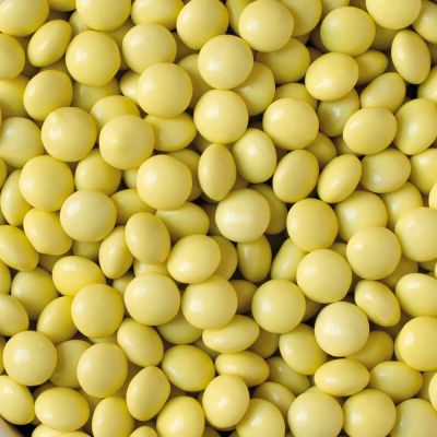 Шоколадови дражета - Жълто - 80гр - Decora