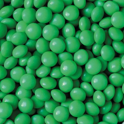 Шоколадови дражета - Тъмно зелено - 80гр - Decora