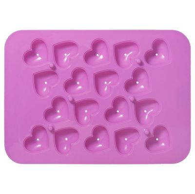 Силиконова форма за кейк попс - Love 