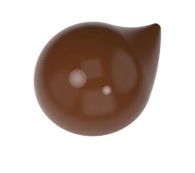 Поликарбонатна форма за шоколадови бонбони - Капка - 9,2гр