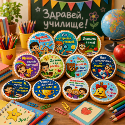 Принт декорация - Отново на училище - 24