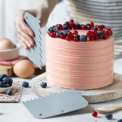 Комплект назъбени шпатули за измазване - 2 брой