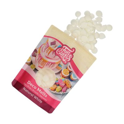FunCakes Deco Melts -Бонбонки за топене - White - 1 килограм