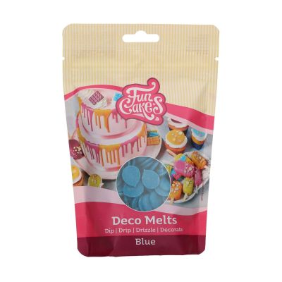 FunCakes Deco Melts -Бонбонки за топене -  Blue - 250 грама