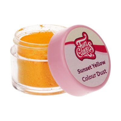 Fun cakes - Прахообразна боя - Sunset Yellow