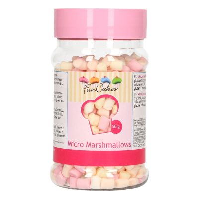 Захарна декорация -Micro Marshmallow - 50 грама