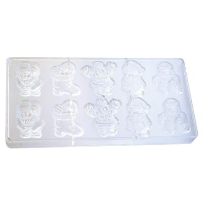 Поликарбонатна форма за бонбони -Christmas - ScrapCooking