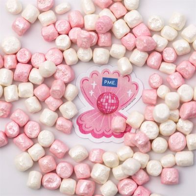 PME Crunch Mallows - Розово и бяло