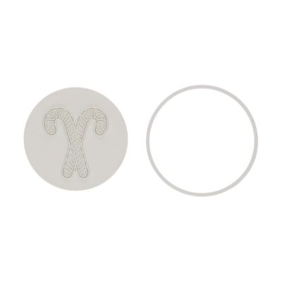 Комплект резец и щампа за бисквитки - Захарни бастунчета - Wilton