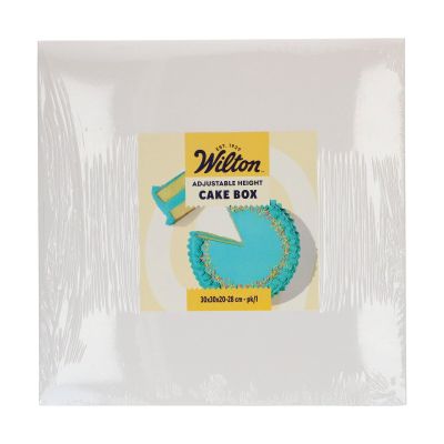 Кутия заторта - 30x30x20-28cm - Wilton