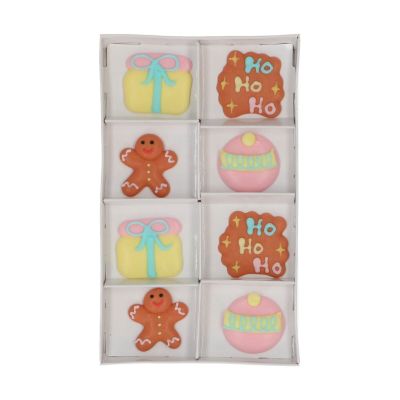Захарна декорация - Cute Christmas- 8 броя - Wilton