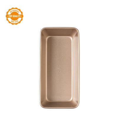 Стоманена тава за печене - 29.5 x 14.8 x 6.5 h cm - RoseGold - Decora