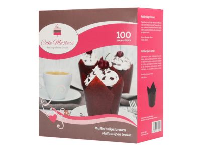 Хартиени форми "Лале" - 100 броя - Cake-Masters