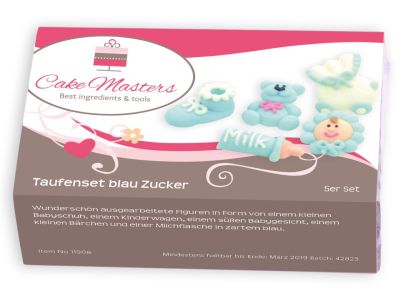 Захарна декорация - It`s a boy - 5 броя - Cake Masters