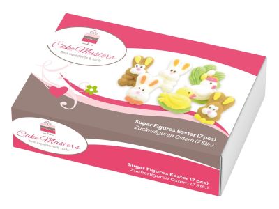 Захарна декорация - Великден - 7 броя  - Cake Masters