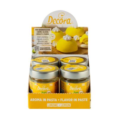 Овкусителна паста - Лимон - 100 гр. - Decora