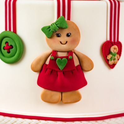Силиконов молд - Karen Davies - Джинджифилови бисквитки